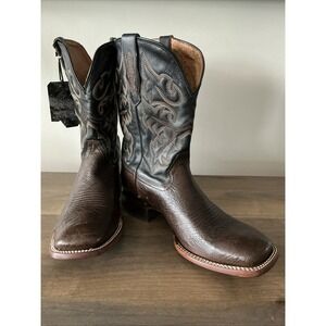 Cody James Ostrich Boots Men's Size 10D Brown Exotic Genuine 138823